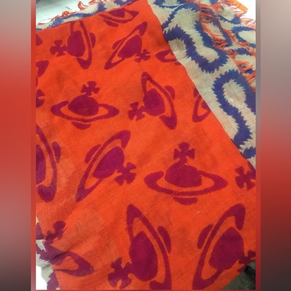 Vivienne Westwood scarf shawl muffler bandana - Picture 2 of 2